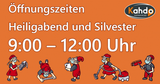Öffnungszeiten Heiligabend &amp; Silvester 2020
