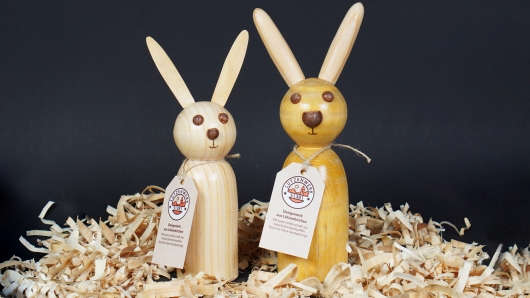 Heimische Osterhasen von Lützenwerk
