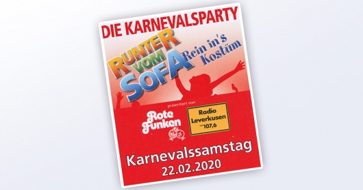 Karten im Kahdo: Karnevalsparty am Sa, 22. Februar 2020 im Forum